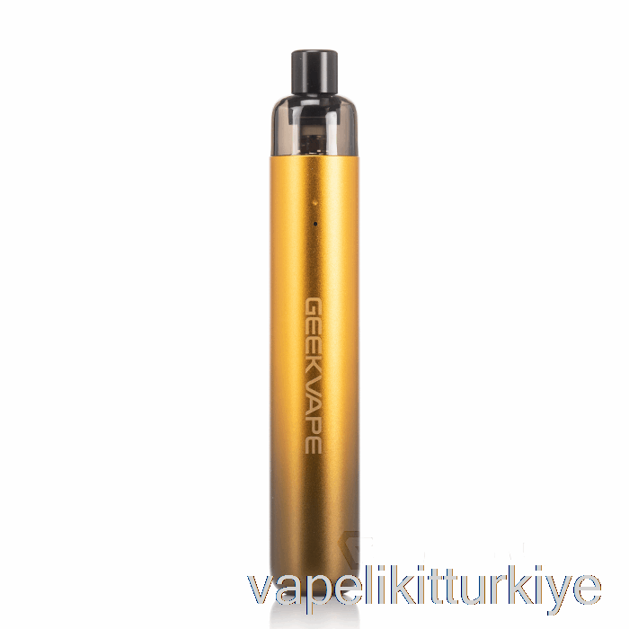 Vape Türkiye Geek Vape Wenax Sc Başlangıç ​​kiti Altın Siyah